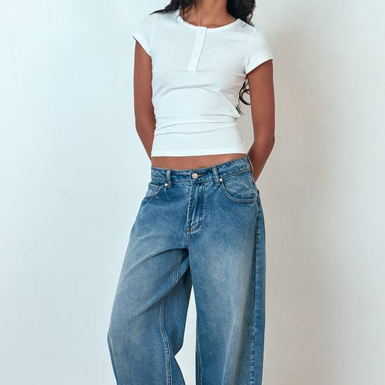 White Soft Cotton Button Down Slim Fit Cropped Top